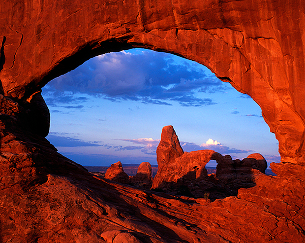 North Window and Turret Arch