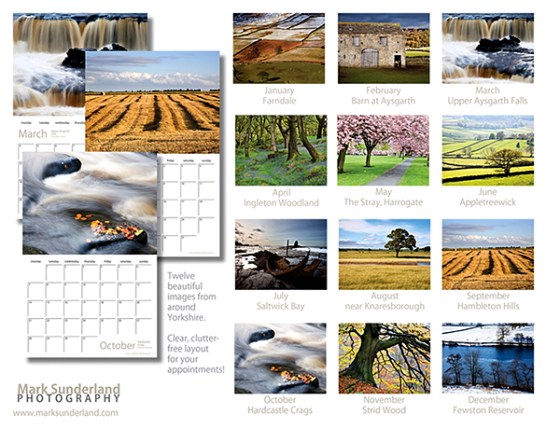 Yorkshire Through The Seasons 2013 - Back
