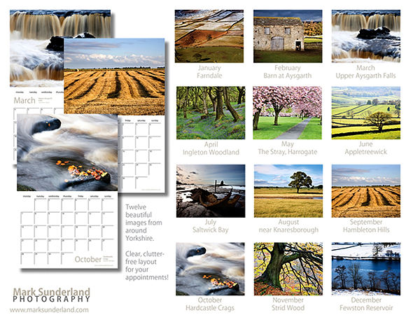 Yorkshire Through The Seasons 2013 - Back