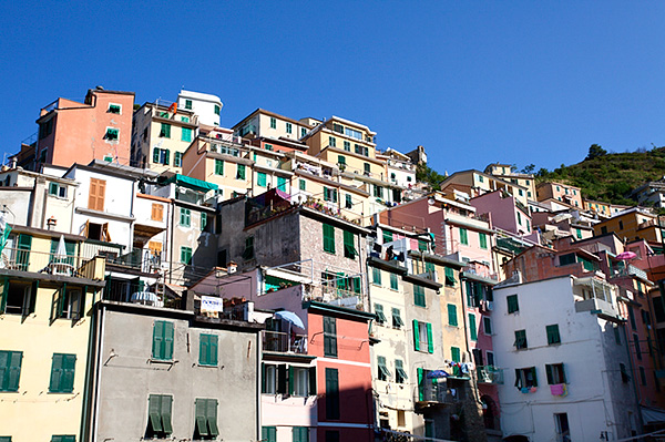 Colourful Buildings at Riomaggiore