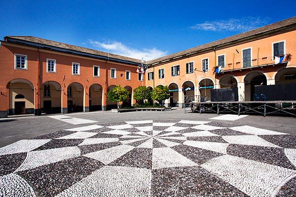 Town Hall and Piazza Cavour in Levanto