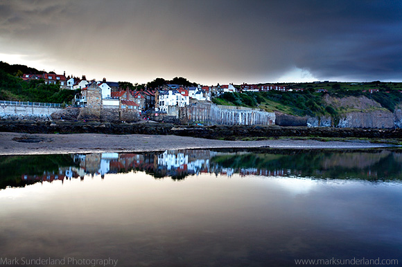 Stormy Sky at Robin Hoods Bay