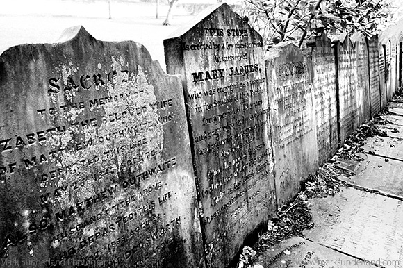 Gravestones in the Churchyard