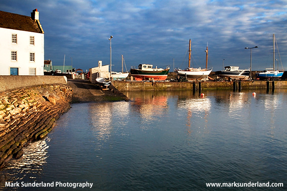 Boats in the Harbour at St Monans