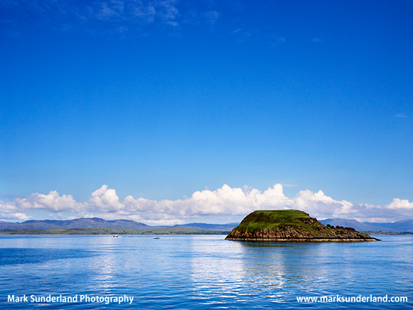 Maiden Island in Oban Bay Oban Argyll and Bute Scotland