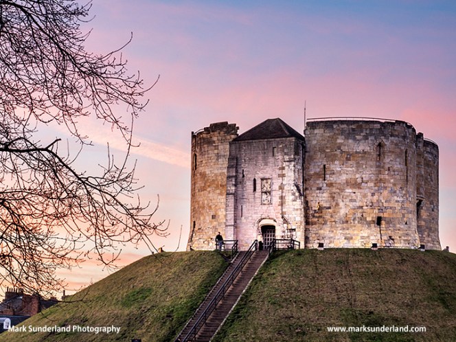 Cliffords Tower at Dusk York