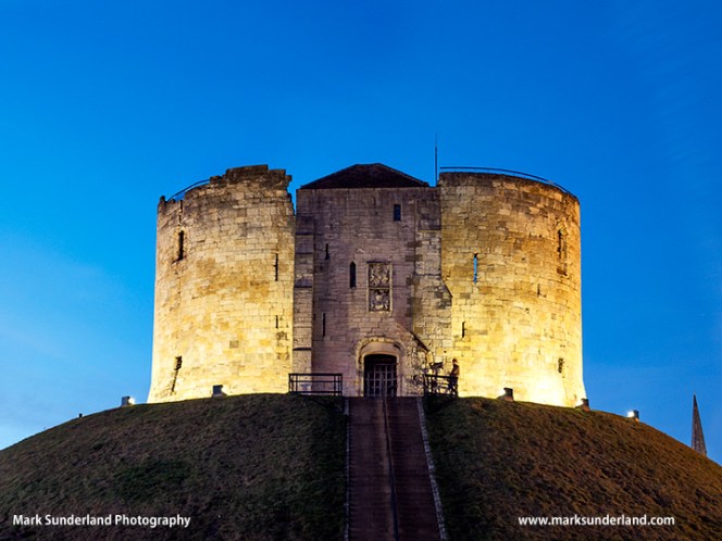 Cliffords Tower at Dusk York