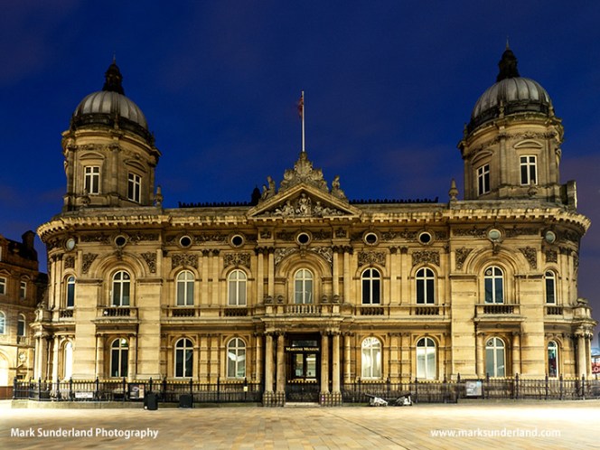 Maritime Museum at Dusk in Hull