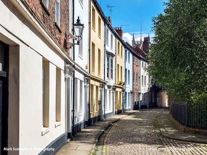 Prince Street in the Old Town in Hull