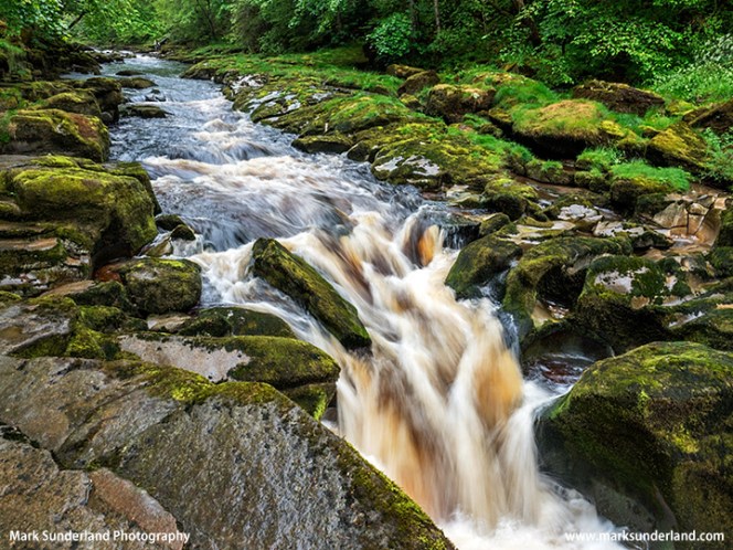 The Strid Bolton Abbey North Yorkshire England