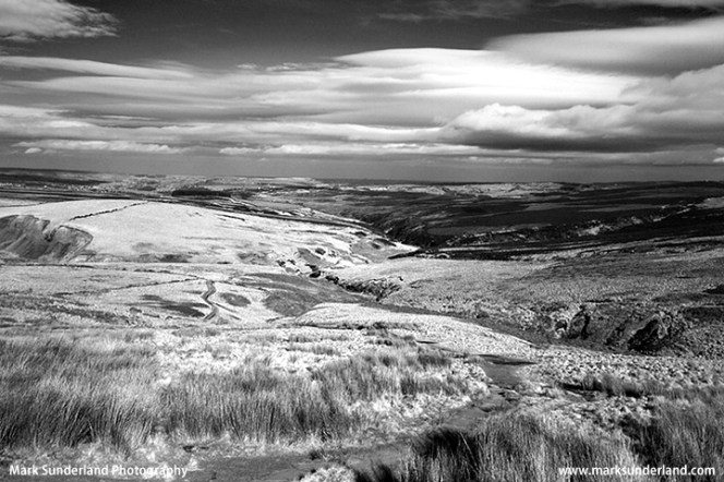 Bleak Moorland on Haworth Moor