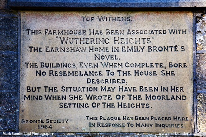 Top Withins Haworth Moor West Yorkshire England