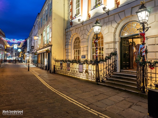 The Mansion House and Coney Street at Christmas