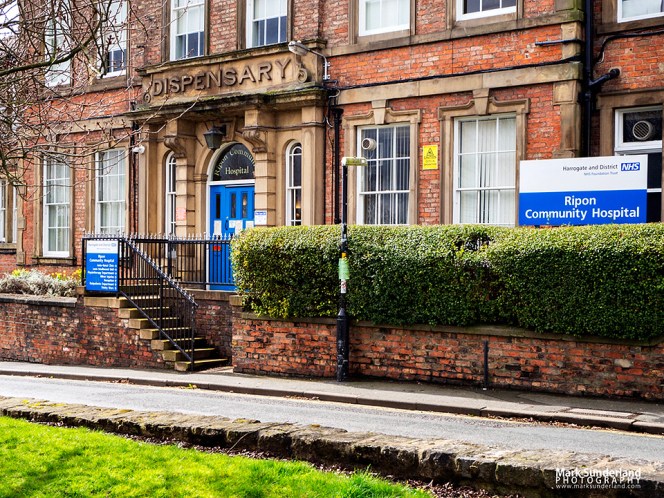 Ripon Community Hospital, a grade II listed former dispensary on Firby Lane