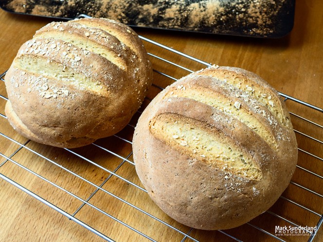 Freshly Baked Oat Bread